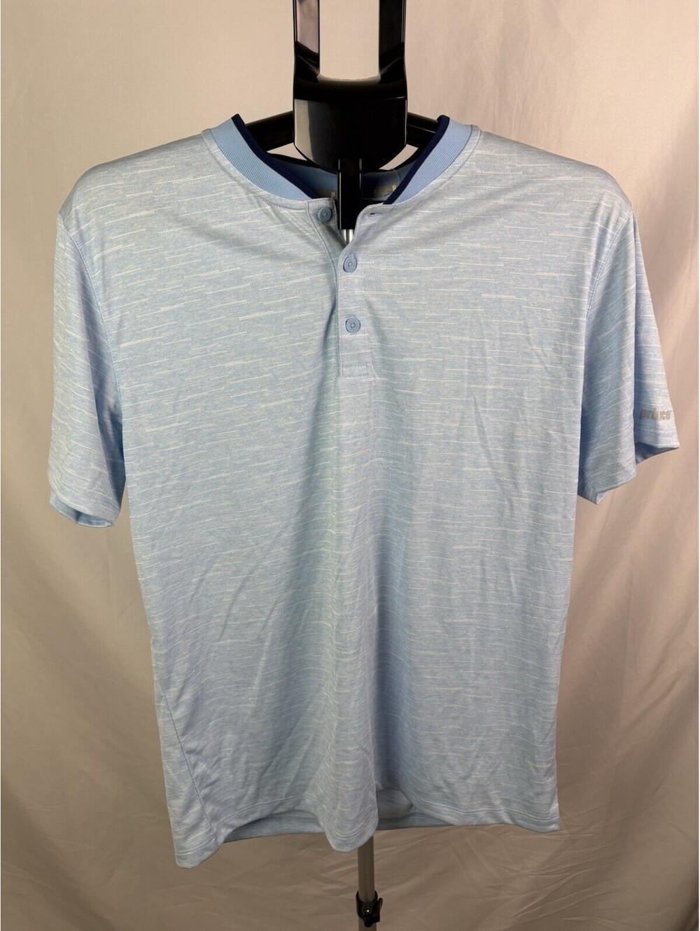 Prince Men’s Golf  Polo Shirt Slub Tapered Collar  Size M New  (Item 439)